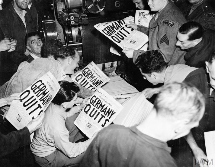VE Day, 8 May 1945 …. as Nazi Germany Surrenders: In Pictures ...